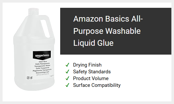 Amazon Basics All-Purpose Washable Liquid Glue