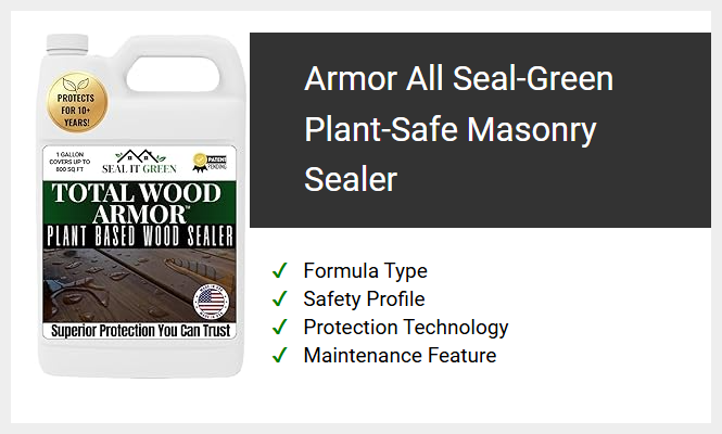 Armor All Seal-Green Plant-Safe Masonry Sealer