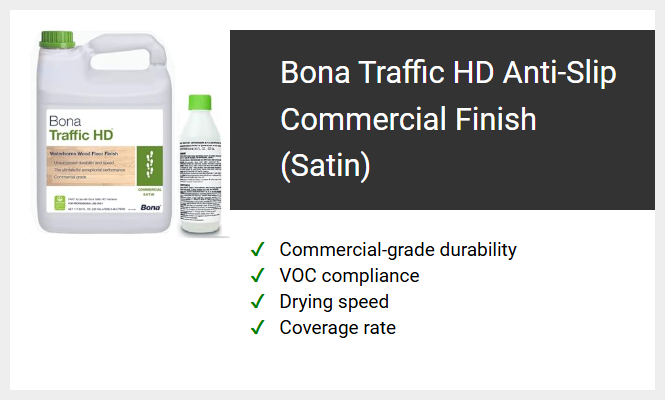 Bona Traffic HD Anti-Slip Commercial Finish (Satin)