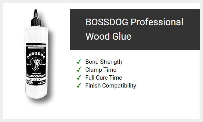 BOSSDOG Professional Wood Glue