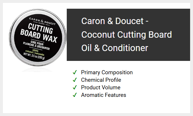 Caron & Doucet - Coconut Cutting Board Oil & Conditioner