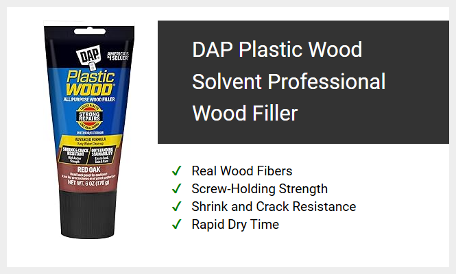 DAP Plastic Wood Solvent Professional Wood Filler