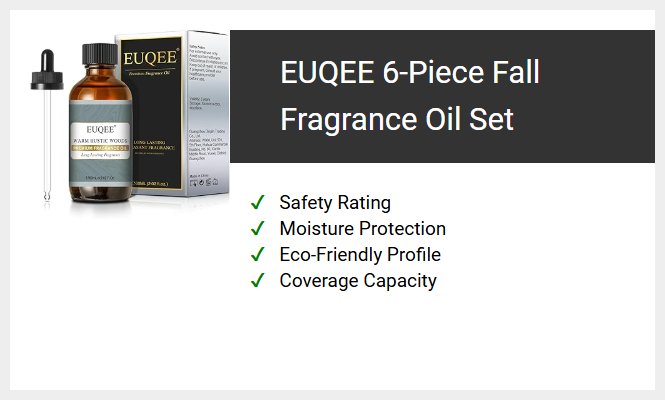 EUQEE 6-Piece Fall Fragrance Oil Set