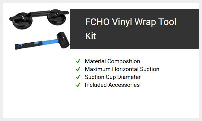 FCHO Vinyl Wrap Tool Kit