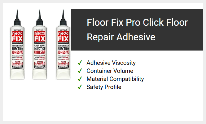 Floor Fix Pro Click Floor Repair Adhesive