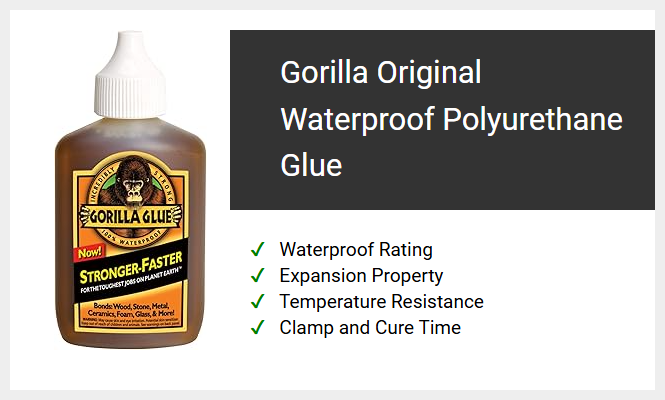Gorilla Original Waterproof Polyurethane Glue