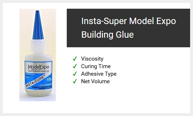 Insta-Super Model Expo Building Glue