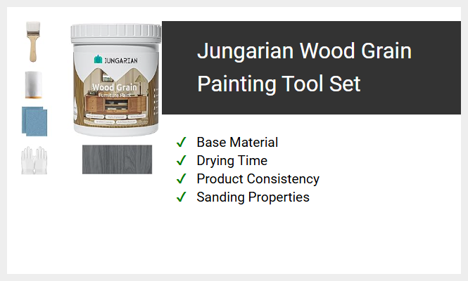 Jungarian Wood Grain Painting Tool Set