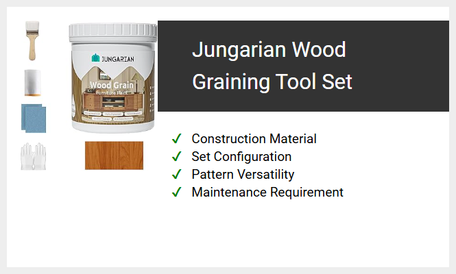 Jungarian Wood Graining Tool Set
