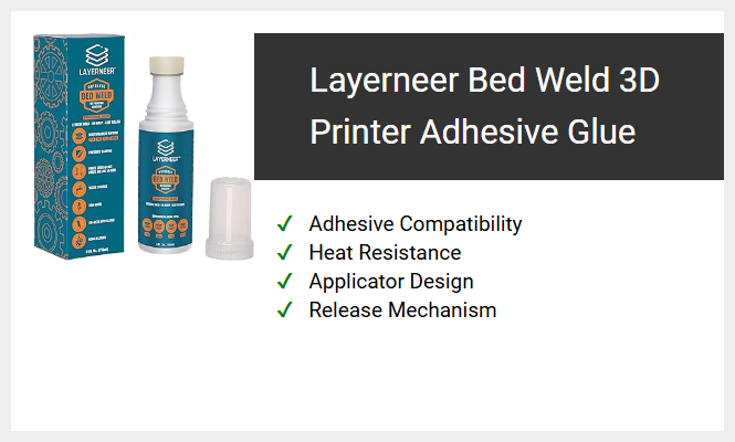 Layerneer Bed Weld 3D Printer Adhesive Glue
