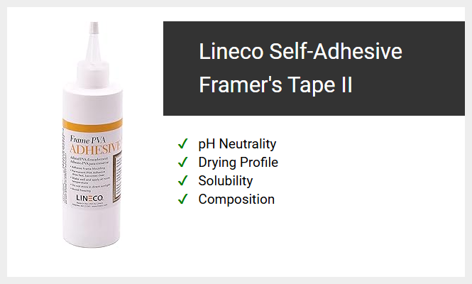Lineco Self-Adhesive Framer's Tape II