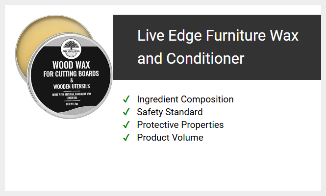 Live Edge Furniture Wax and Conditioner