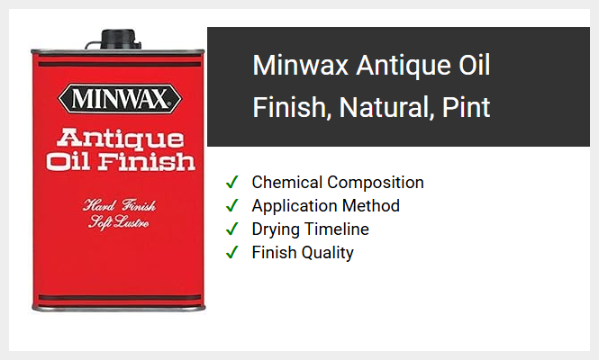 Minwax Antique Oil Finish, Natural, Pint