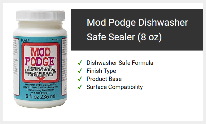 Mod Podge Dishwasher Safe Sealer (8 oz)