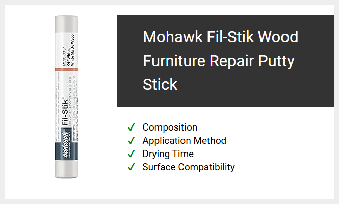 Mohawk Fil-Stik Wood Furniture Repair Putty Stick