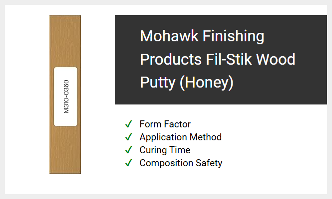 Mohawk Finishing Products Fil-Stik Wood Putty (Honey)