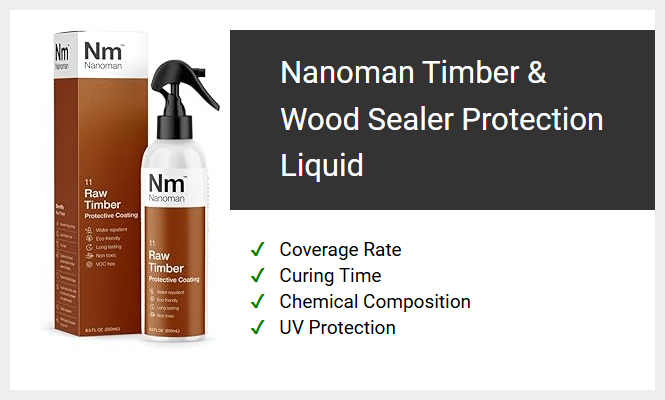 Nanoman Timber & Wood Sealer Protection Liquid