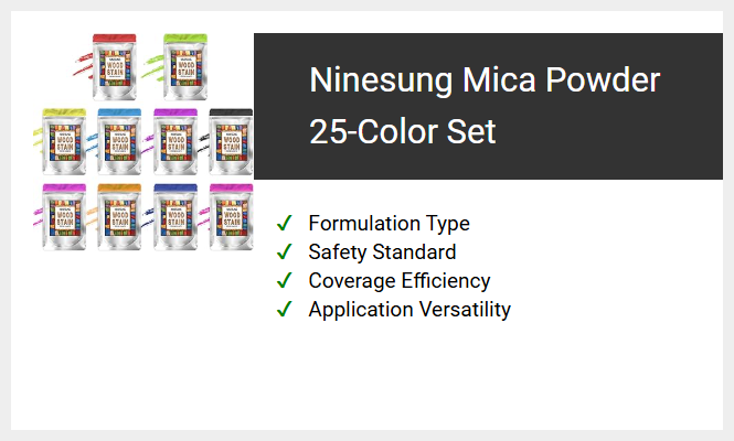 Ninesung Mica Powder 25-Color Set