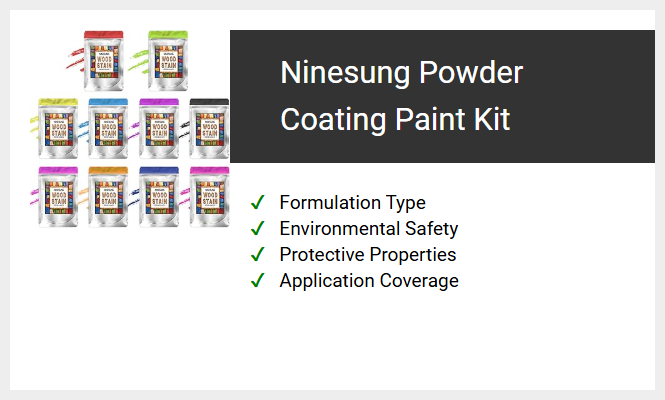 Ninesung Powder Coating Paint Kit