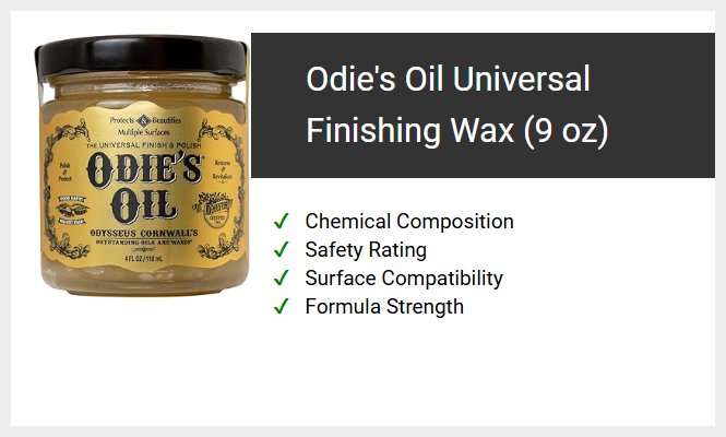 Odie's Oil Universal Finishing Wax (9 oz)