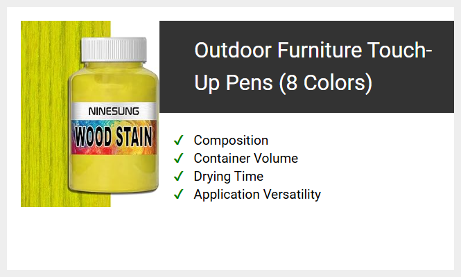 Outdoor Furniture Touch-Up Pens (8 Colors)