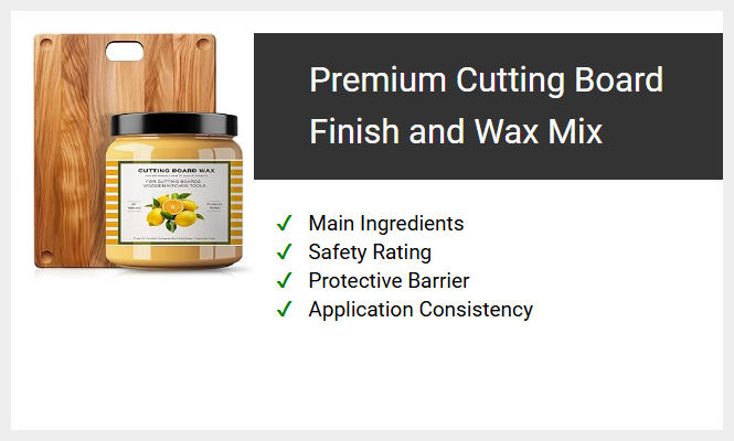 Premium Cutting Board Finish and Wax Mix