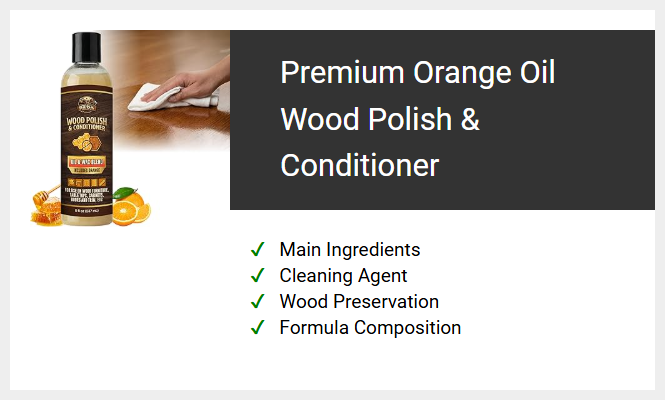 Premium Orange Oil Wood Polish & Conditioner