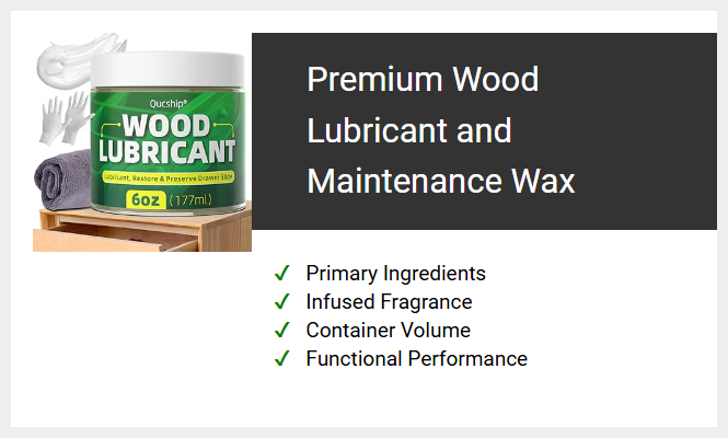 Premium Wood Lubricant and Maintenance Wax