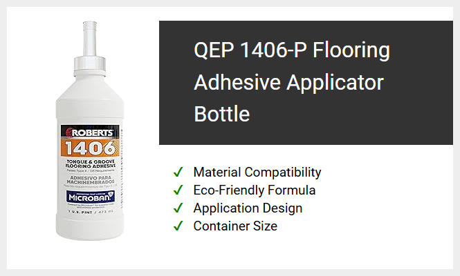 QEP 1406-P Flooring Adhesive Applicator Bottle