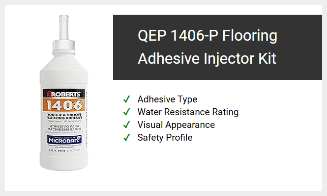 QEP 1406-P Flooring Adhesive Injector Kit