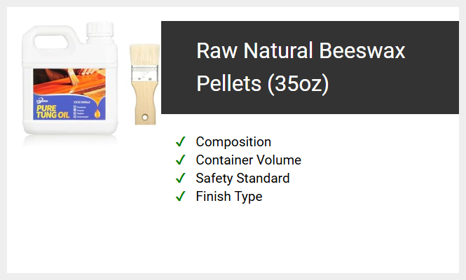 Raw Natural Beeswax Pellets (35oz)