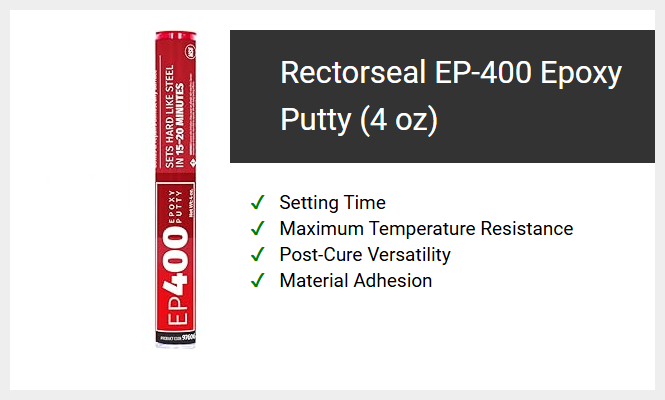 Rectorseal EP-400 Epoxy Putty (4 oz)