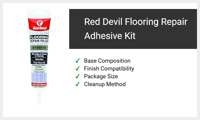 Red Devil Flooring Repair Adhesive Kit