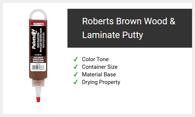 ROBERTS Brown Wood & Laminate Putty