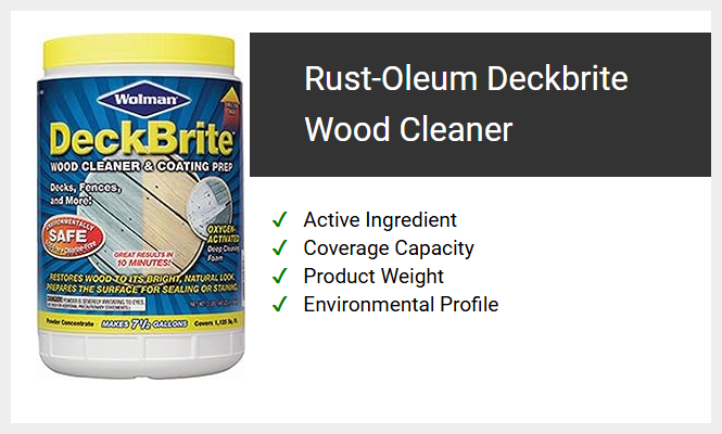 Rust-Oleum Deckbrite Wood Cleaner