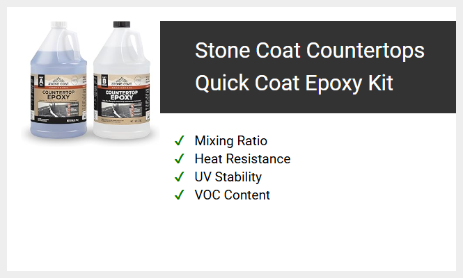 Stone Coat Countertops Quick Coat Epoxy Kit