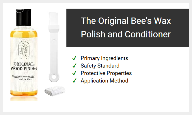 The Original Bee's Wax Polish and Conditioner