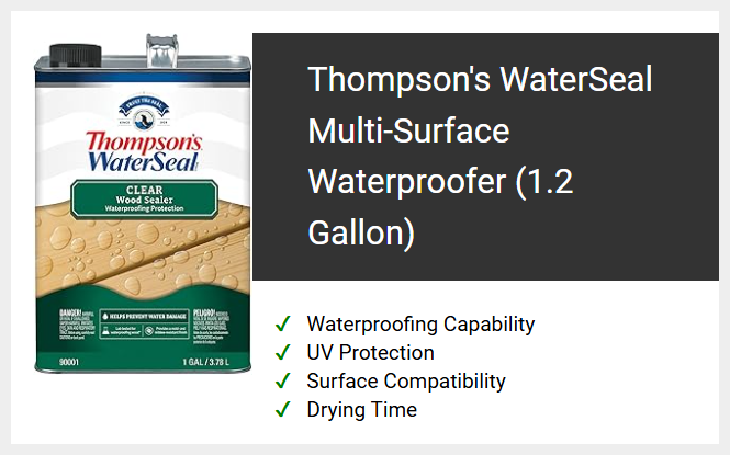Thompson's WaterSeal Multi-Surface Waterproofer (1.2 Gallon)