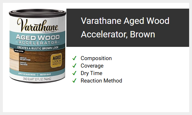 Varathane Aged Wood Accelerator, Brown