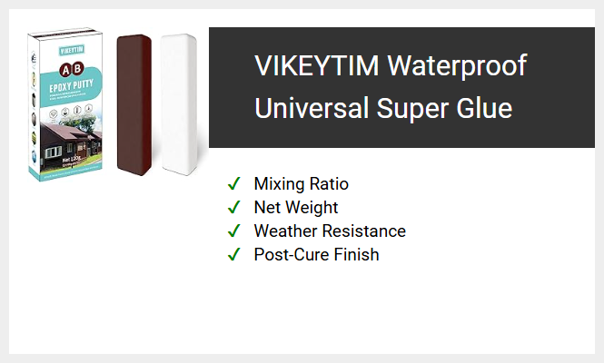 VIKEYTIM Waterproof Universal Super Glue