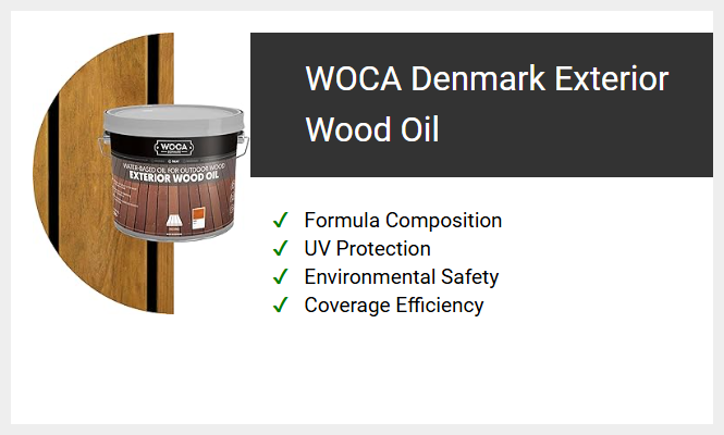 WOCA Denmark Exterior Wood Oil
