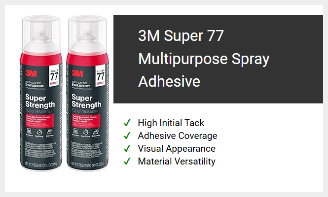 3M Super 77 Multipurpose Spray Adhesive