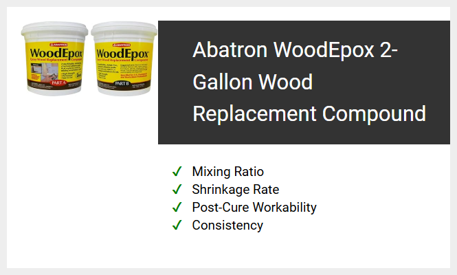 Abatron WoodEpox 2-Gallon Wood Replacement Compound