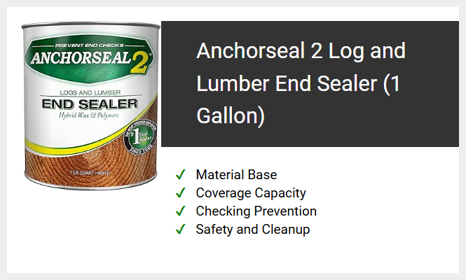 Anchorseal 2 Log and Lumber End Sealer (1 Gallon)