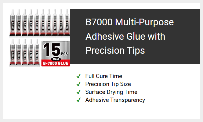 B7000 Multi-Purpose Adhesive Glue with Precision Tips