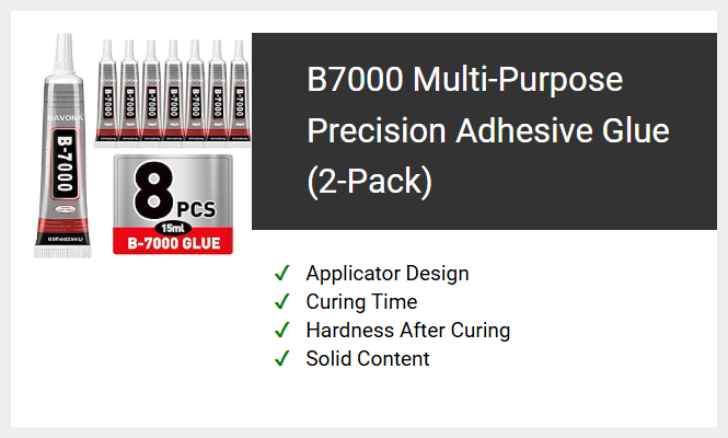 B7000 Multi-Purpose Precision Adhesive Glue (2-Pack)