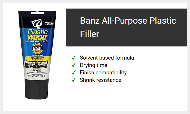 Banz All-Purpose Plastic Filler