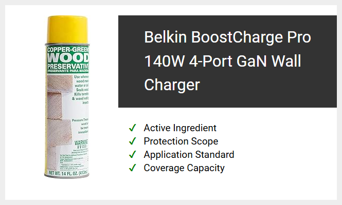 Belkin BoostCharge Pro 140W 4-Port GaN Wall Charger