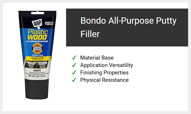 Bondo All-Purpose Putty Filler