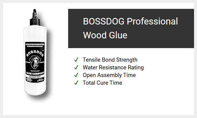 BOSSDOG Professional Wood Glue